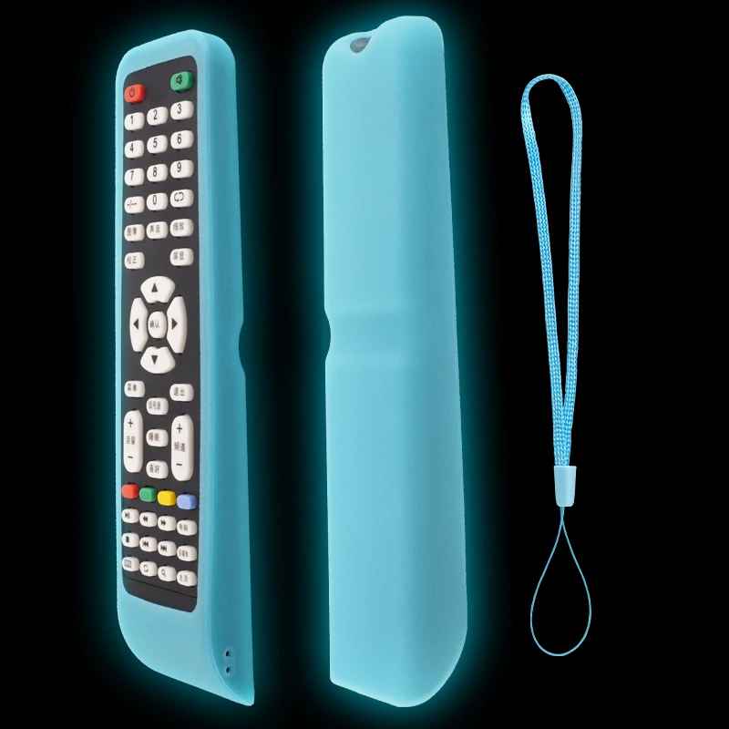Silicone Protective Case For AOC Smart TV Remote Compare The Remote Control Carefully Before Purchasing silicone remote case silicone remote cover silicone remote sleeve remote controller cover silicone case protector