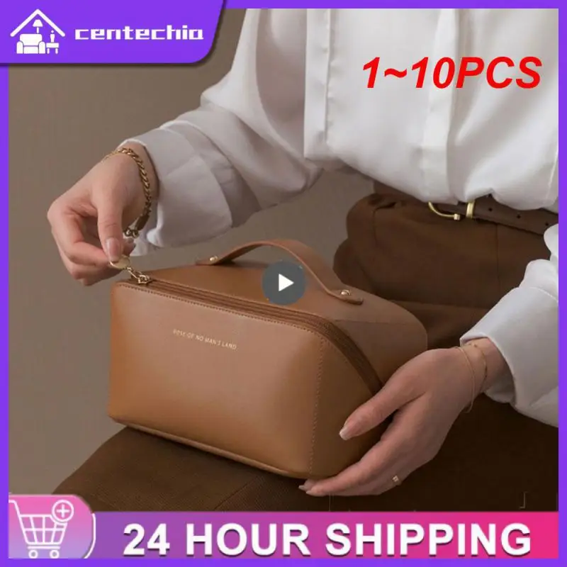 

1~10PCS Cosmetic Bag Large Capacity Travel Cosmetic Bag Multifunction Cosmetic Bag Women Toiletry Make Up Bag Storage Makeup