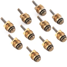 자동차 내부 도구 A/C 밸브 도구 A/C 밸브 코어 부품, 실용적인 후방 부품, R-134A 및 R-12 시스템 액세서리와 호환, 10 개