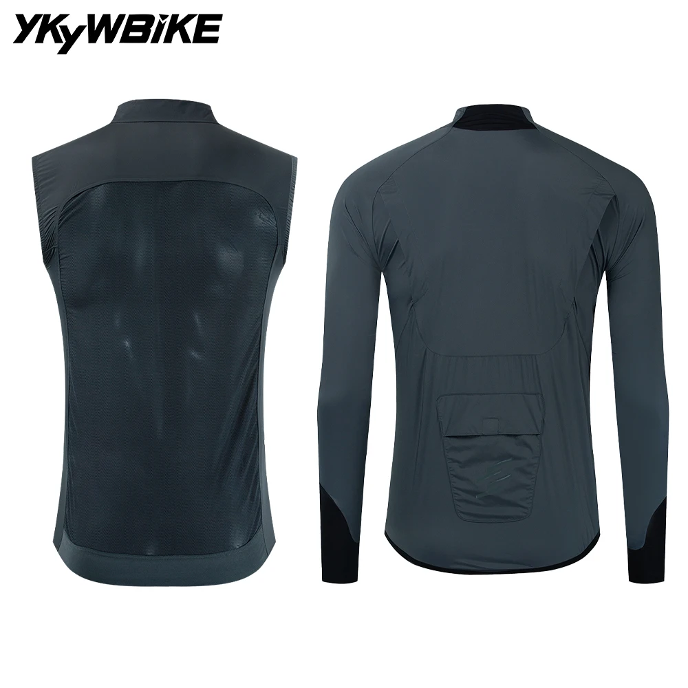 YKYWBIKE الدراجات مصدات الرياح مع 2-way YKK سستة ت...