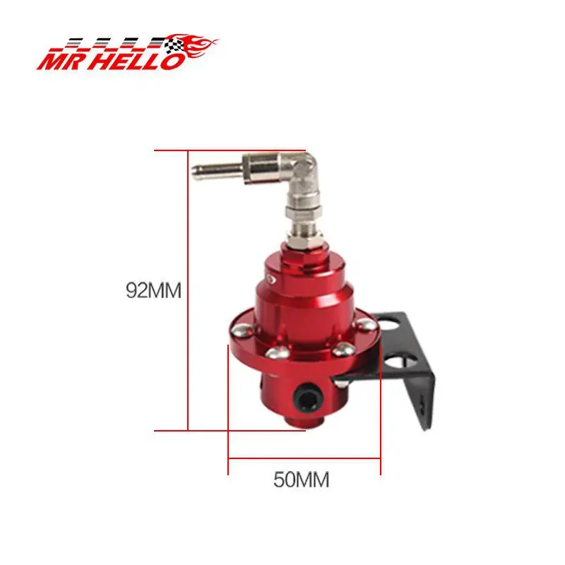 Automobile modified universal TOMEi Fuel Pressure Regulator adjustable fuel pressure regulating valve / fuel booster / pressure regulator with gauge