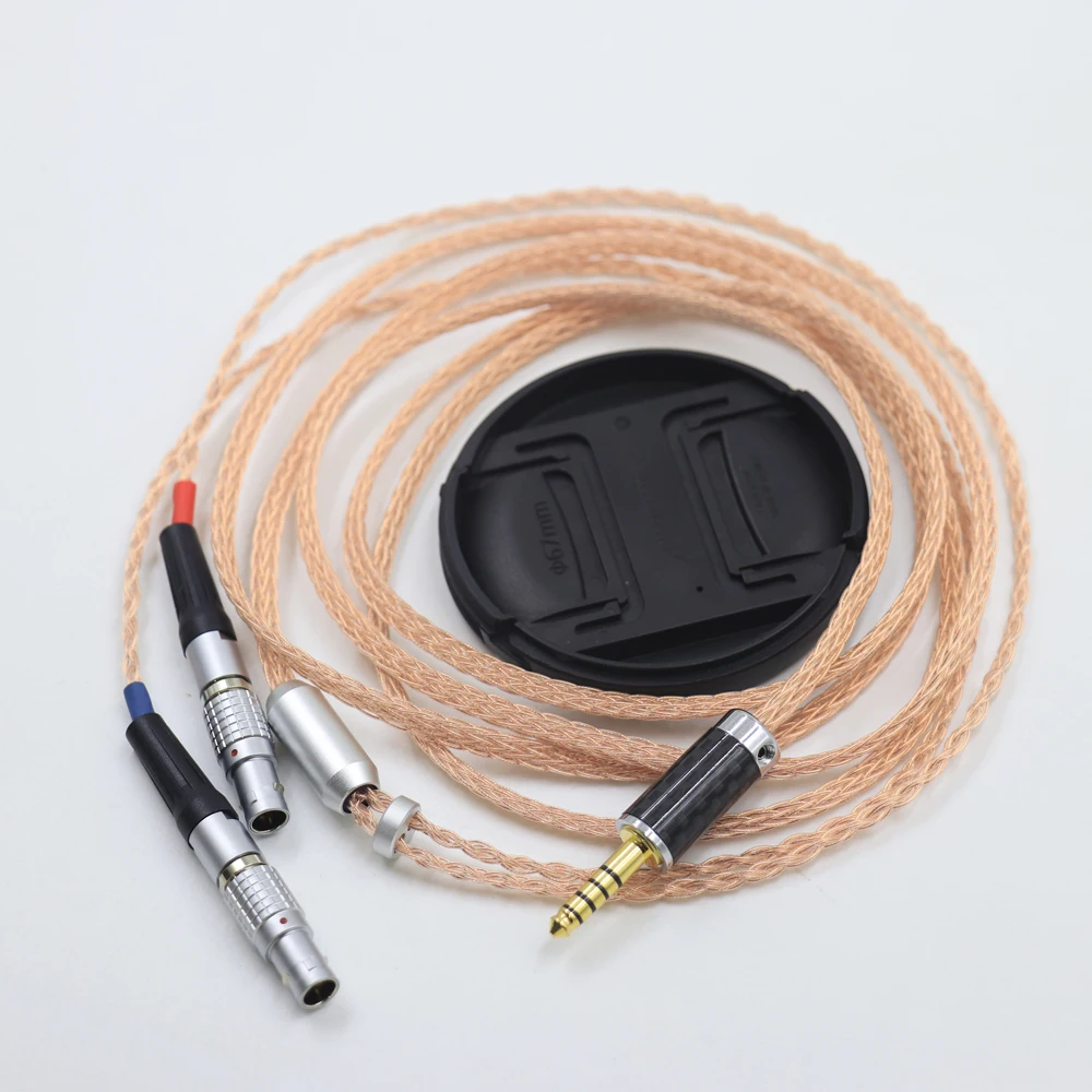 Cavo Per Auricolari In Rame Puro A 16 Core A Cristallo Singolo Per Cuffie Meze 99 Classics Neo Noir