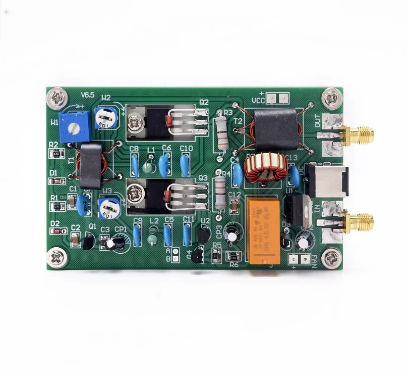 30W 3-28MHz Shortwave Power Amplifier Board CW SSB Linear High Frequency Power Amplifier Finished Board NEW audio power amplifier board