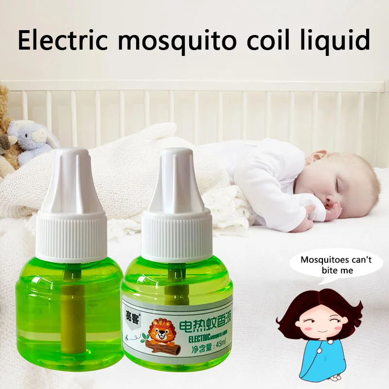 45ml-Electric-Mosquito-Liquid-Portable-Repellent-Heater-Mosquito-Killer-Safe-And-Non-toxic-Tasteless-Mosquitoes-Coil.jpg 45 Ml Elektromos Szúnyog Folyékony Hordozható Riasztó Melegítő Szúnyoggyilkos Biztonságos És Nem Mérgező, Íztelen Szúnyogok Tekercs Folyadék - Image 2