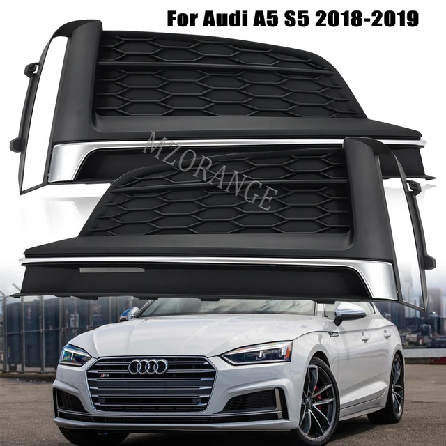 Audi A5 Sline S5 2013-2017用 フォググリル 2個セット