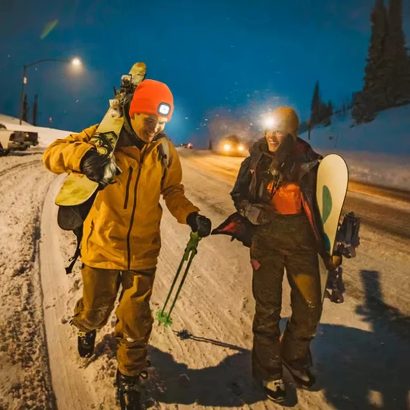 LED Knitted Beanie Hat 5