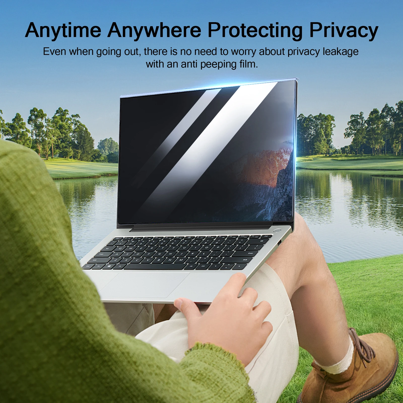 Screen protector Universal Anti-Peeping Screen Protector 12.5-32 Inches Blue Light Blocking Monitor Filter for Computer/Laptop