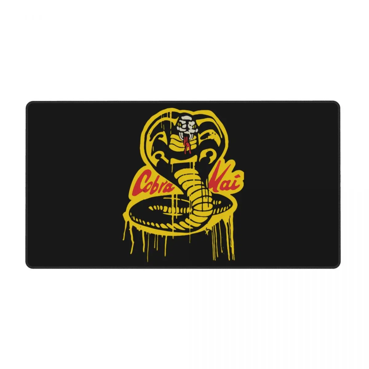 Игровой коврик для мыши с логотипом Cobra Kai коврики клавиатуры стола резиновый 80x30