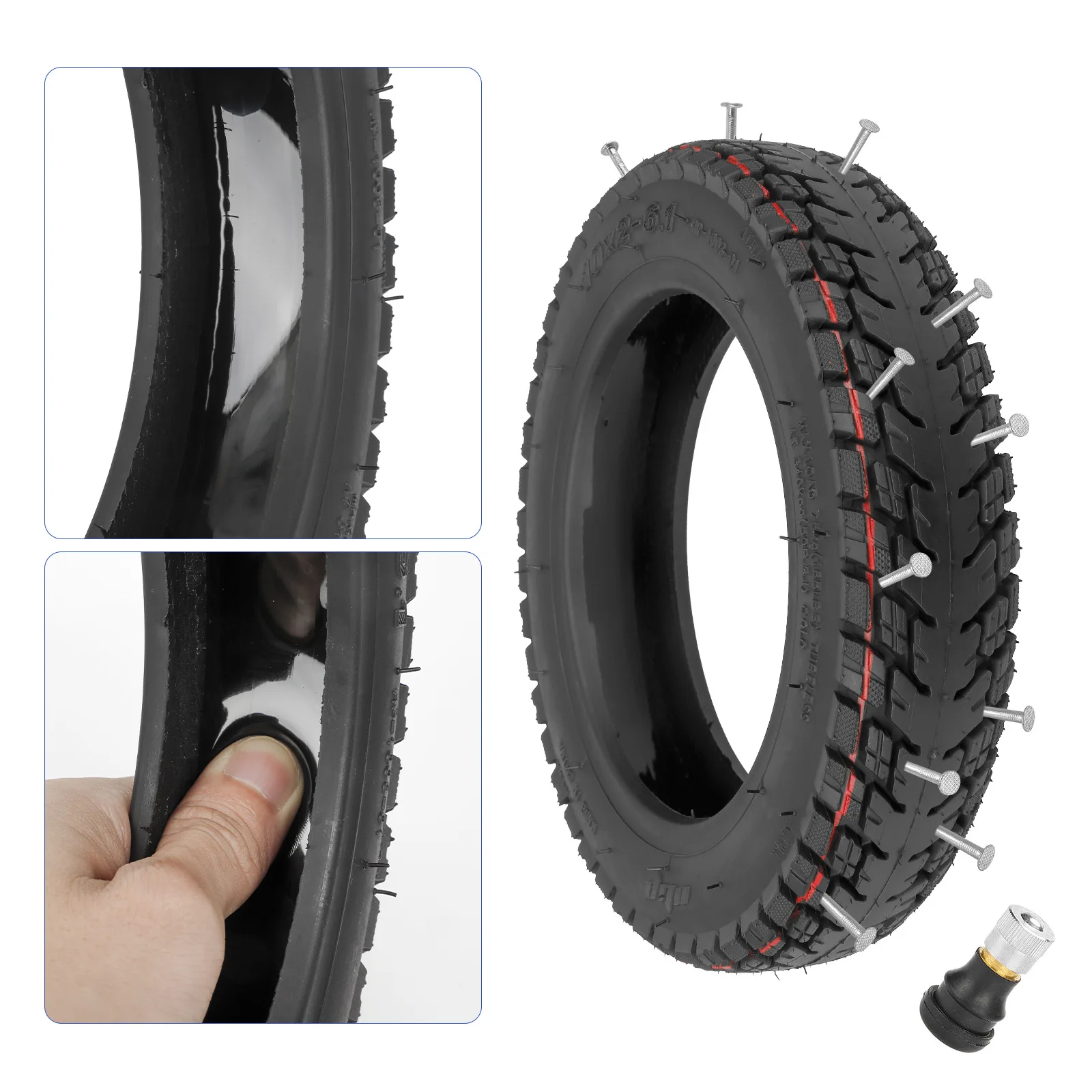 Off Road Vacuum Tire Self Repairing Jelly Rubber Tire 60 70 6 5 10x2 6 off-road-vacuum-tire-self-repairing-jelly-rubber-tire-60-70-6-5-10x2-6