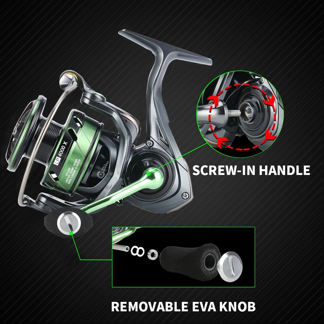 New Arrivals SeaKnight Brand WR3X Series 5.2:1 9+1BB Carbon Fiber Drag System MAX POWER 8kg Spinning Fishing Reel 2000-5000 2
