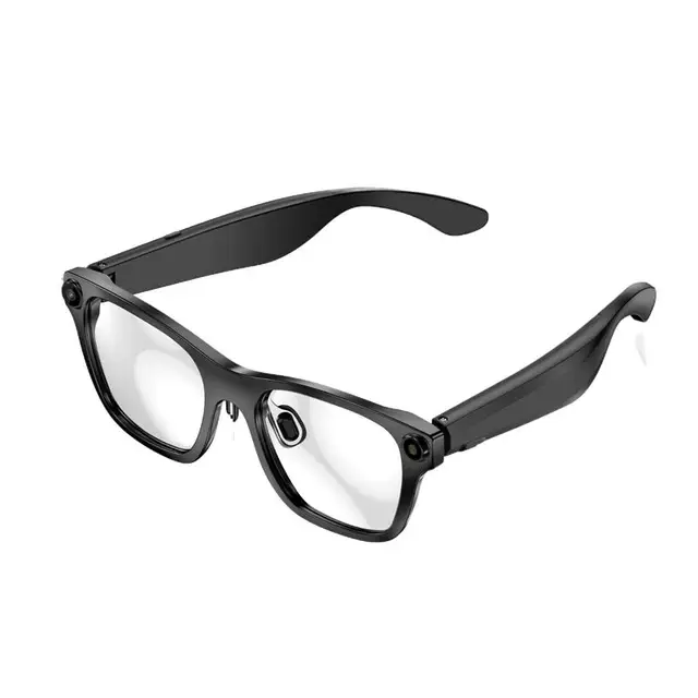 2025 Nuovi occhiali intelligenti con fotocamera Occhiali da sole Mini videocamera Videoregistratore Chiamata Bluetooth senza fili Occhiali anti-blu per uomo donna 1