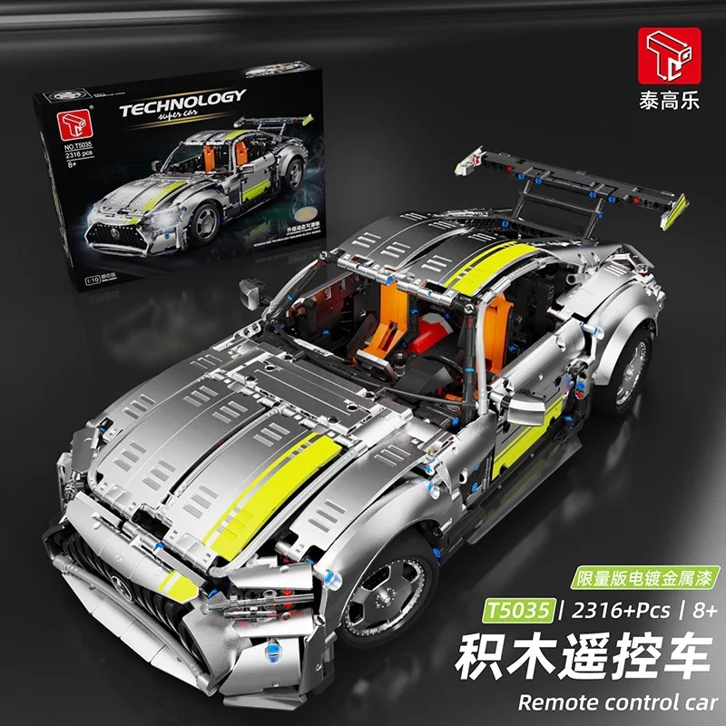 

TGL T5035 Technology Super Car GT Model Brick City Racing Series Child Assembly Toys Building Blocks Gift For Boys 2316PCS