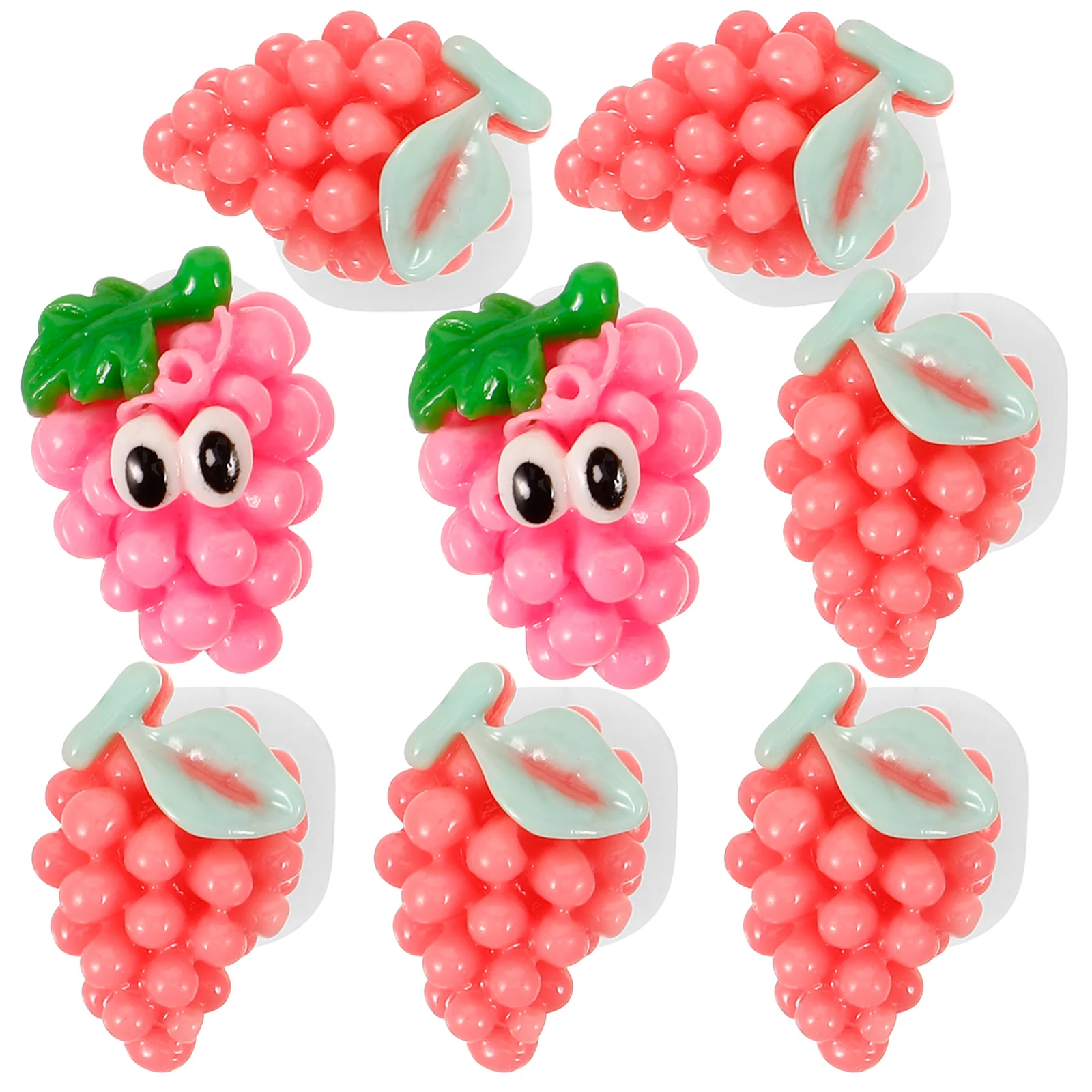

8pcs Toe Separator Cartoon Nail Polish Toe Separator Grape Shape Toe Divider Separator