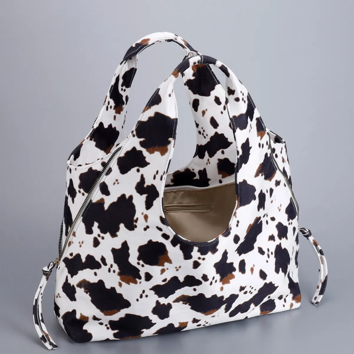 Cow Prints leopard print Underarm Shoulder Bags Women French Style big Crossbody Phone Bag Luxury Designer Versatile Handbags