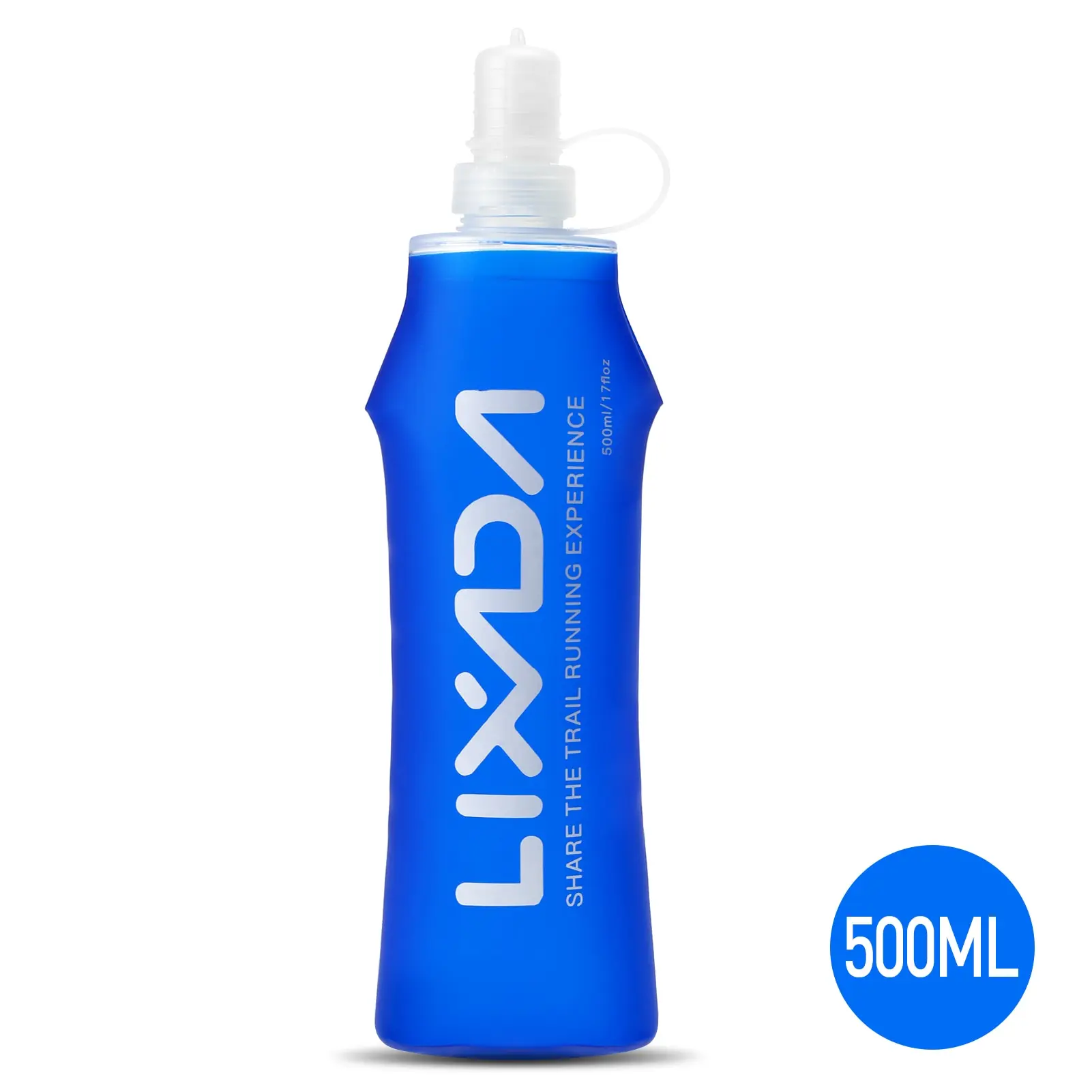 Sports water bottle Lixada Soft Bottle Folding BPA Free Hydration Water Bottle for Outdoor Running Hiking Cycling