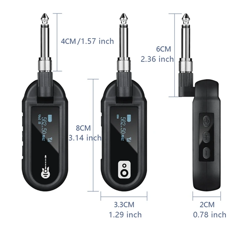 M02 UHF 무선 시스템 송신기 및 리시버, 베이스 일렉트릭 피아노 키보드 악기 일렉트릭 드럼