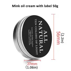 Premium Leather Care and Maintenance Cream for Shoes, Bags, and Car Interiors (50g)