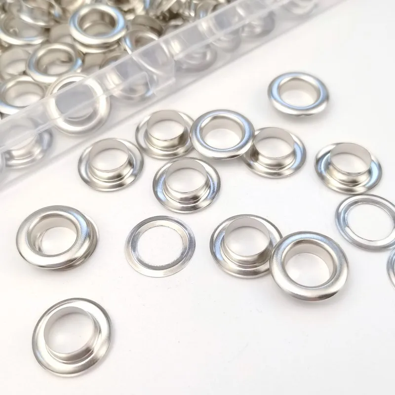 Eyelet Punch Tool Set Grommet Punch Tool 100sets Metal Eyelet Grommet Punch Installer Tool Set for Belt Clothes