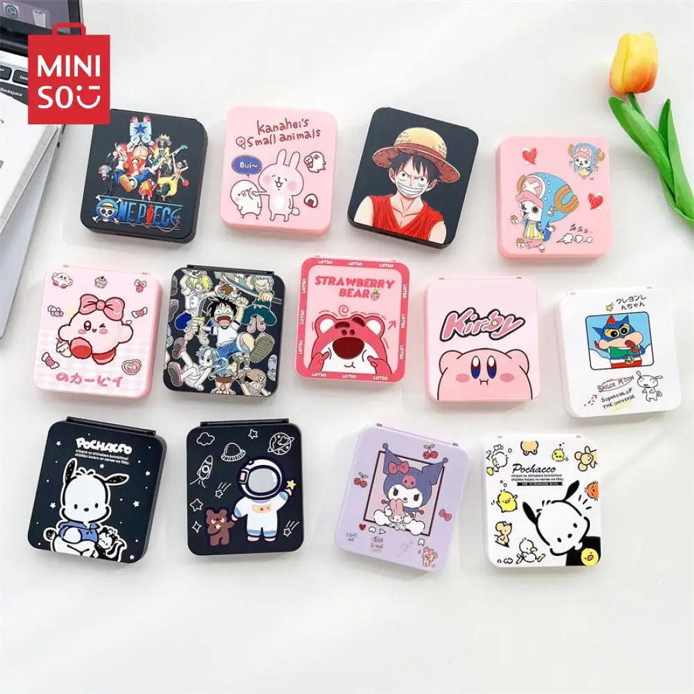 Miniso Cartoon Sanrio Pochacco Switch Nintendo Game Card Tf Card 12 Storage Card Box Cute Card Bag Switch Oled Grande Capacità