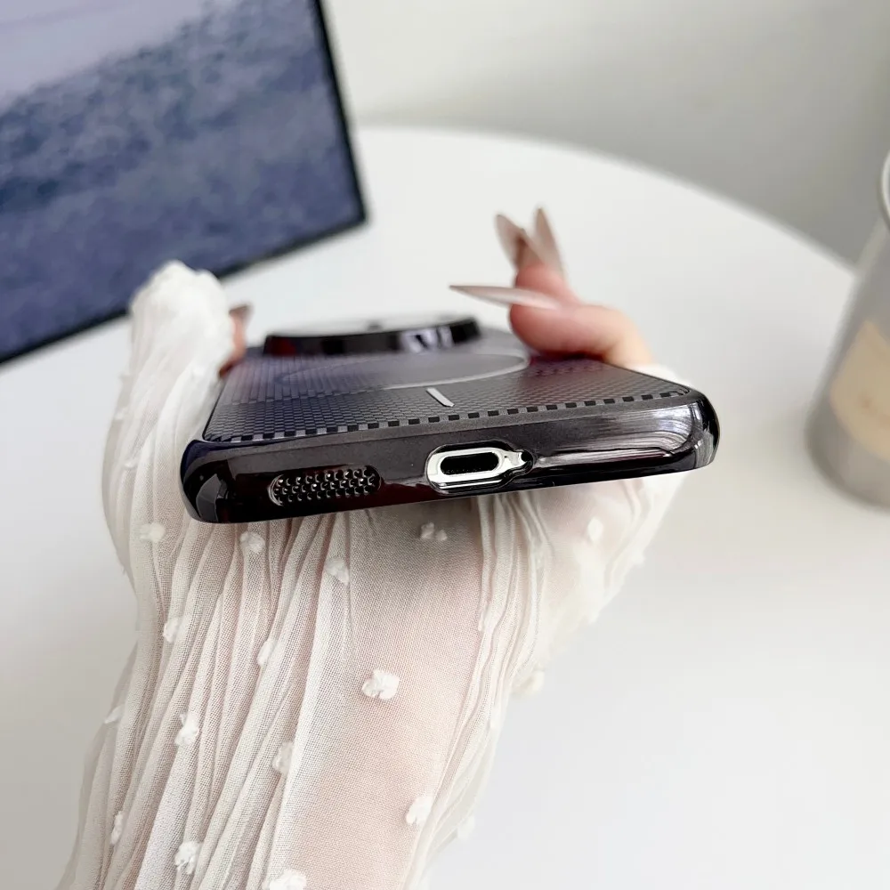 OPPO Find X8 Series Carbon Fibre Magnetic Wireless Charging Protective Case