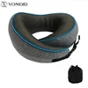 YOMDID New U-Shaped Memory Foam Neck Pillow Cervical Vertebra Travel Portable Noon Break Pillow Healthcare Sleep Camping Pillow 1