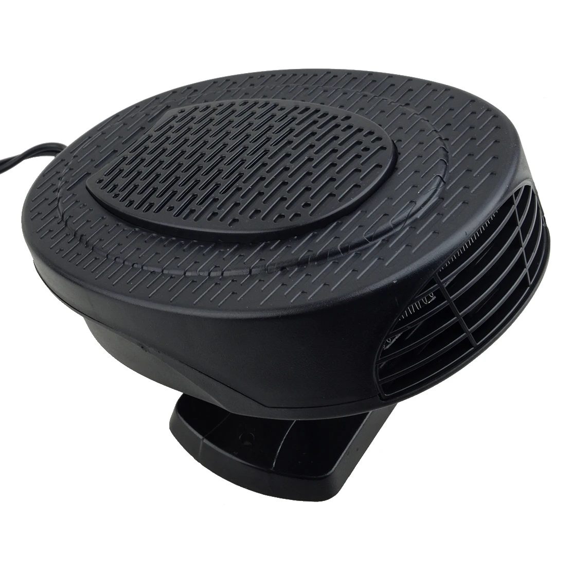 12V Universal Car Front Heater Cooler Dryer Fan Windshield Defroster Demister Portable Heating Full Black 150W