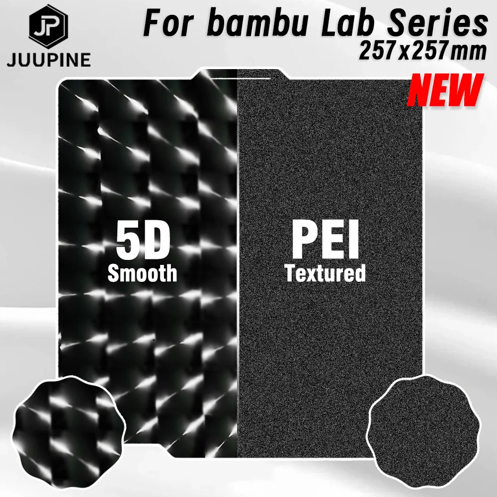 

Пружинный стальной лист Pei для лаборатории Bambu, сборная пластина Bambulab, пластина Bambulabs X1 Carbon P1s P1p, аксессуары Bambulab A1