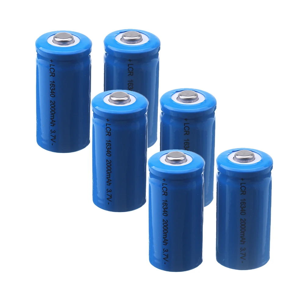 6PCS battery