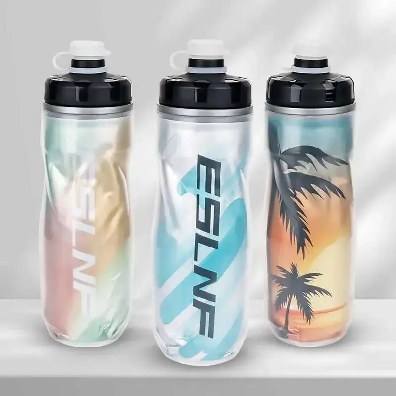 Custom Insulated Squeeze-Free BPA-Free High-Quality Cycling Water Bottle
