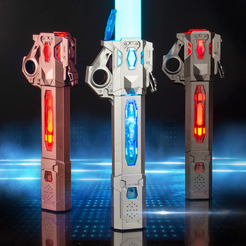 Children Colorful Glowing Sword Toys decompression toy laser sword telescopic toy retractable sword toy cosplay toy cosplay prop Telescopic Music Laser Sword 2-in-1 Rotating Decompression Toy Light Kids Adult Toys