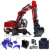 MTM 946 RC Hydraulic Excavator 1/14 Remote Control Metal Wheeled Digger Heavy Duty Machine Construction Vehicles Sound System 2