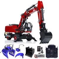 MTM 946 RC Hydraulic Excavator 1/14 Remote Control Metal Wheeled Digger Heavy Duty Machine Construction Vehicles Sound System 2