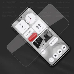 Ultra - Clear Tempered Glass Screen Protector with Full Coverage & Fingerprint Unlocking - 3 piece (Transparent)