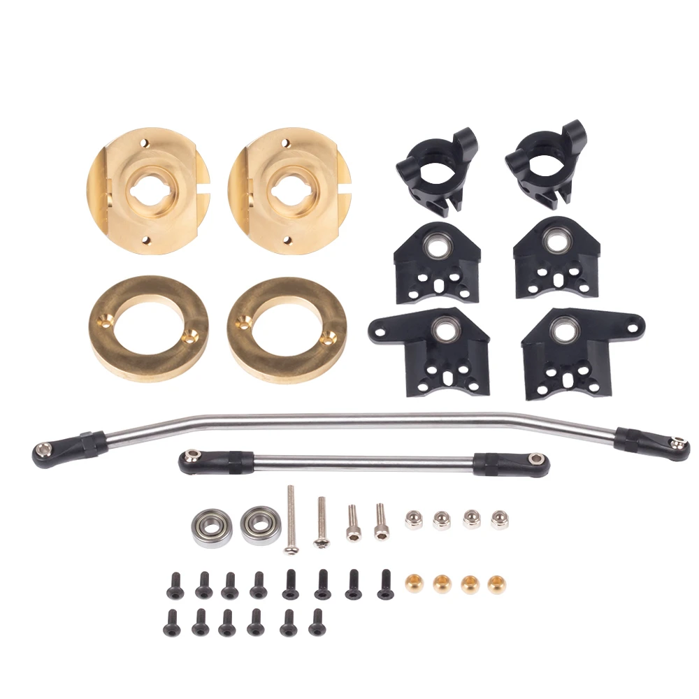 1/10 Brass Heavy Weights AR60 Front Axle Steering Knuckle with Link for