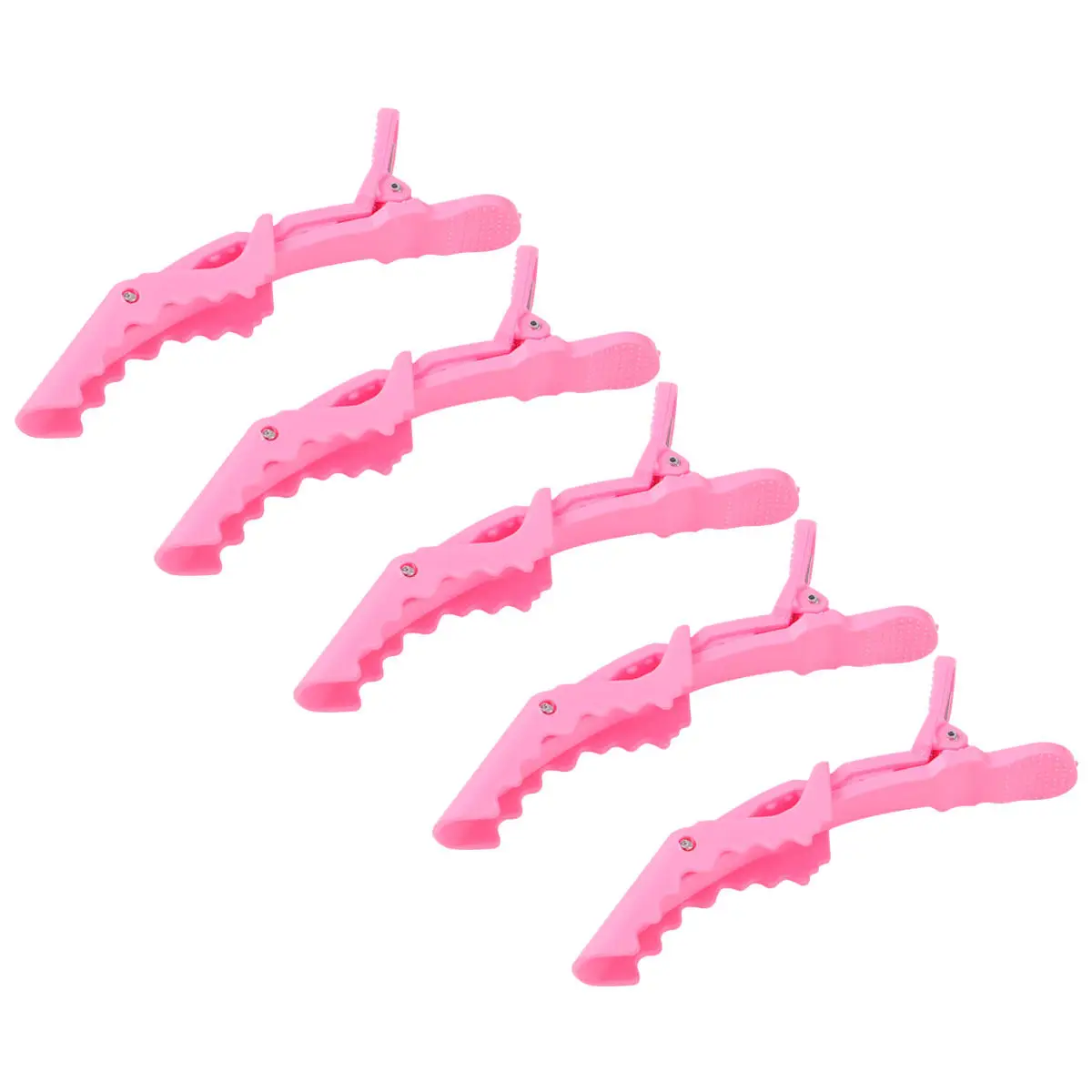 15Pcs 미용 클립 전문 헤어 펌 컬 가정용을 위한 가볍고 튼튼한 살롱 스타일링 파티션 헤어 위치 지정 클립