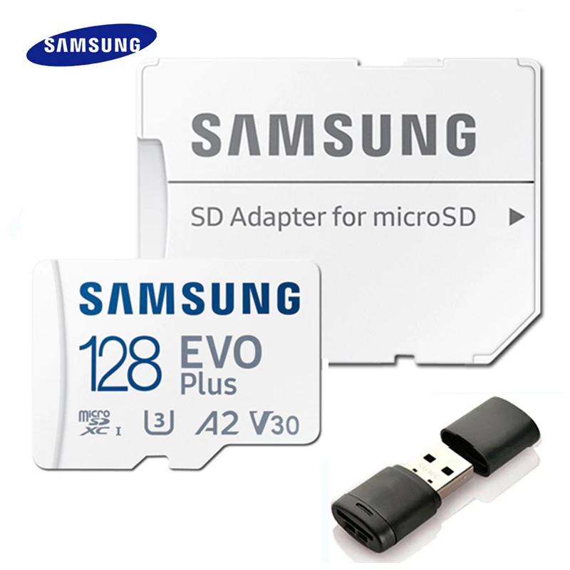 Samsung Memory Card 128gb 256gb Micro Sd Card 64gb Evo Plus Tarjeta Micro Sd  Class 10 Tf Card 4k Microsd 32gb Cartao De Memoria - Memory Cards -  AliExpress