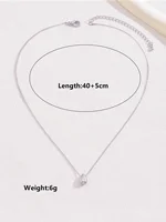 Tracey Minimalist Style Water Drop Necklace 4