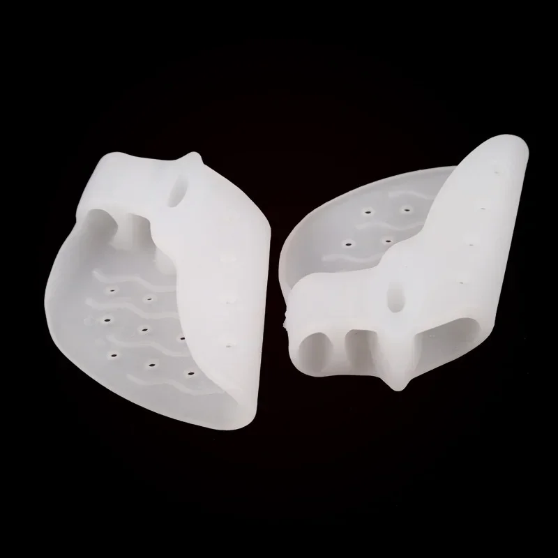2Pcs Pedicure Corrector Hallu Gel Foot Care Tool Bunion Corrector Bone Big Toe Protector Hallux Valgus Straightener Toe Spreader