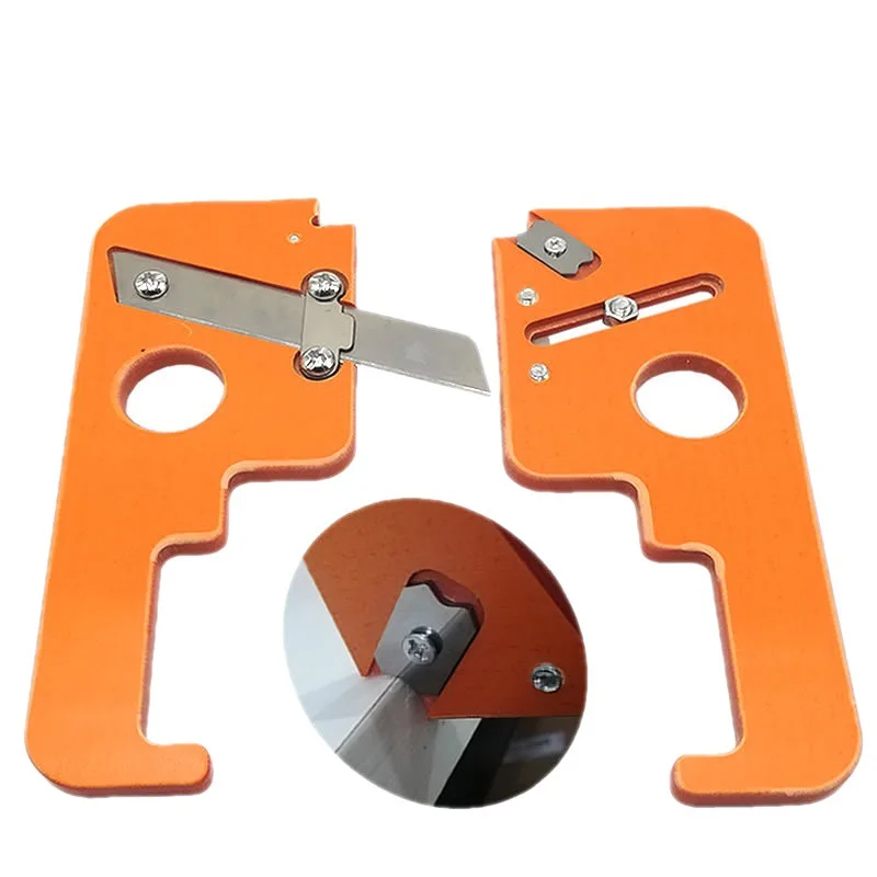 Woodworking Edge Corner Planer Edge Banding Arc Trimming Blade Manual Planer Wood Chamfering