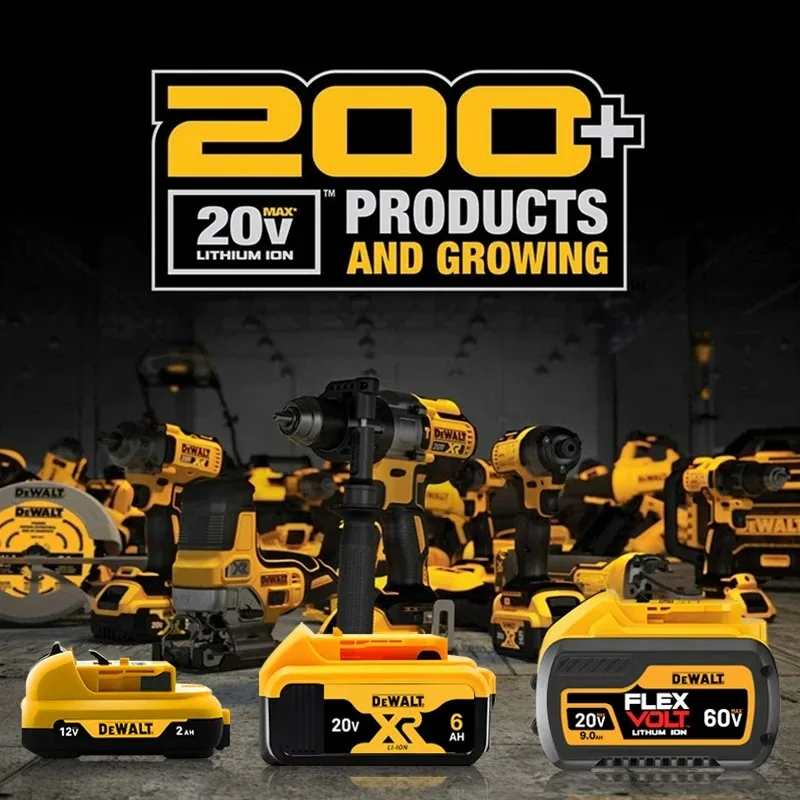 디월트 20V/60V 9.0Ah 전동공구 배터리 DCB206 DCB205 DCB200 DCF887 DCG405 DCD791 DCF922 DCF850 DCD805 공구 배터리
