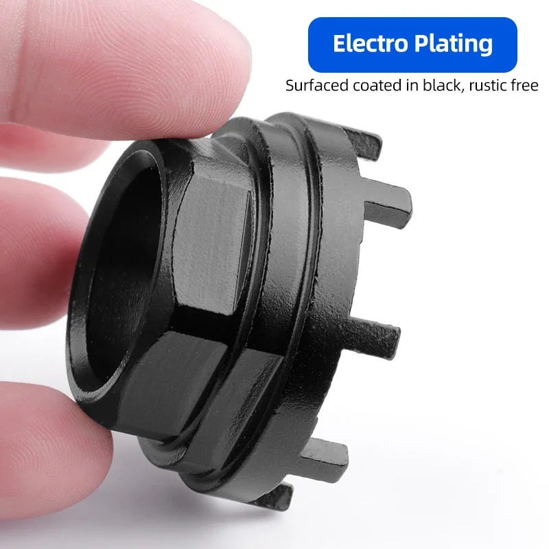Eight Notch Tool for Bicycle Bottom Bracket and Chainring Maintenance