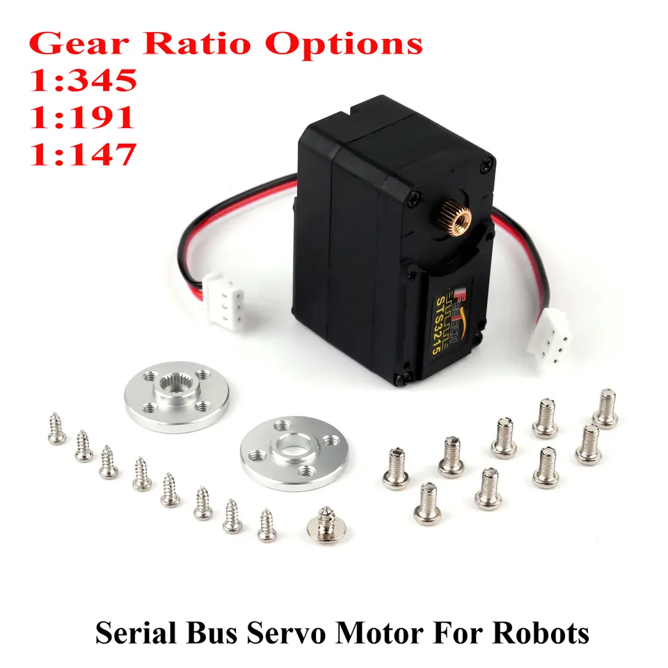 Feetech 7.4V 19KG ST3215-C046/C001/C044 Serial Bus Servo 1/345 1/191 1/147 Gear Robot Arm Magnetic Encoder 360° for SO-ARM100 image 6