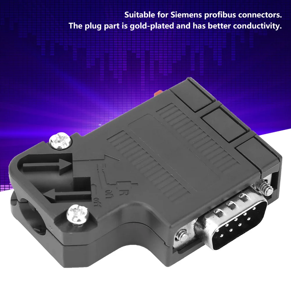 DP Profibus 커넥터 DP Profibus 어댑터 6ES7972-0BA41-0XA0 35 ° DP Profibus 커넥터, Siemens DP Profibus 어댑터용