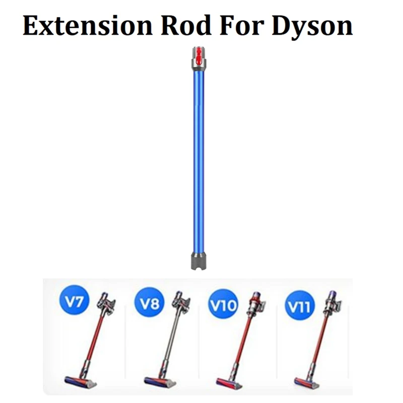 

Extension Rod For Dyson V7/V8/V10/V11 Metal Quick Release Straight Pipe Bar Handheld Wand Tube Vacuum Cleaner Parts