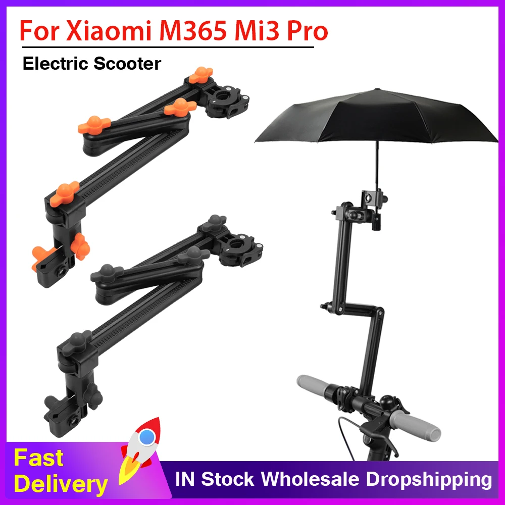 

Universal Electric Scooter Umbrella Stand Multiused Foldable Mount Stand Umbrella Holder for Xiaomi M365 Mi3 Mi4 Pro2 1S Max G30