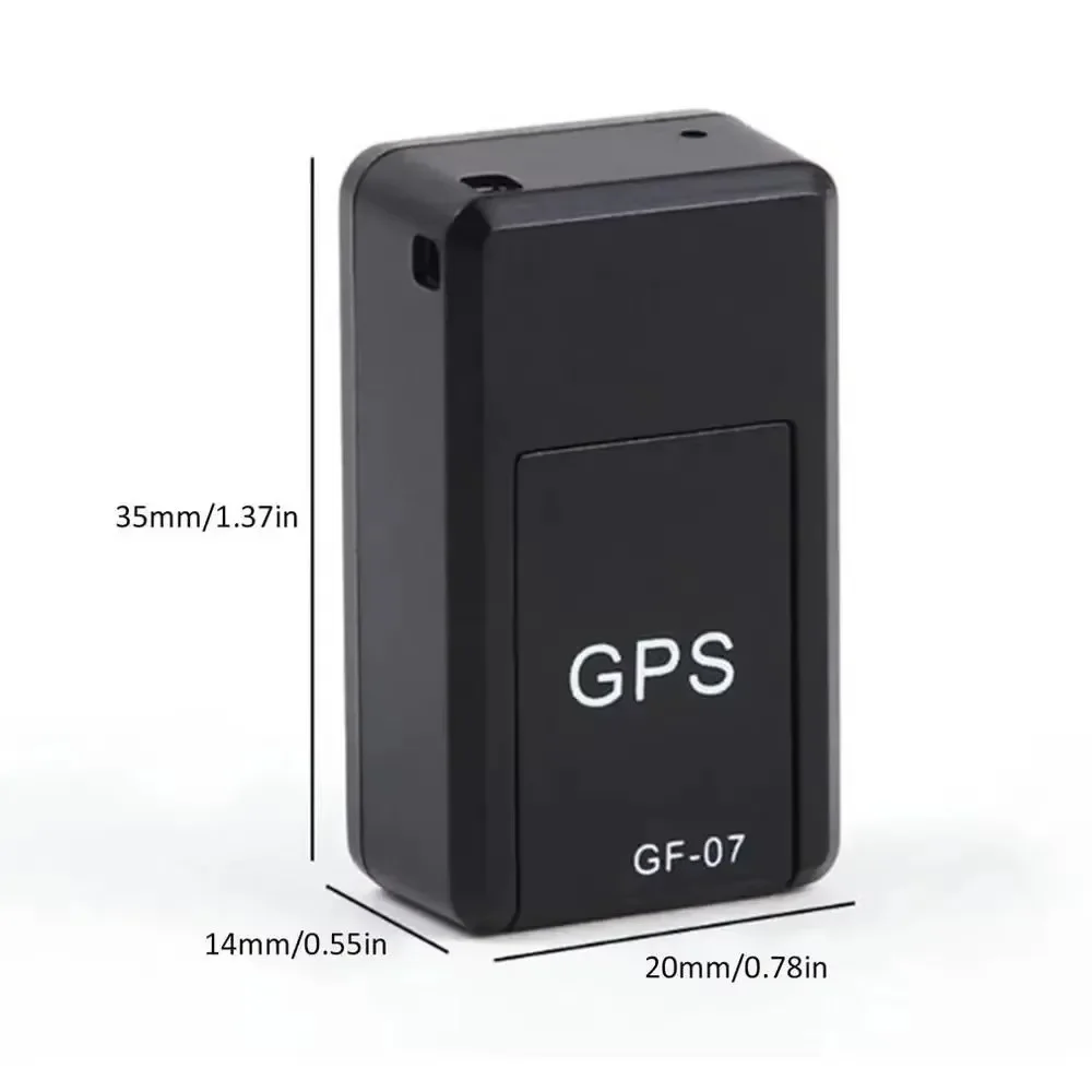 Mini Strong Magnetic GF-07 GPS Tracker Real Time Tracking Anti-Lost Anti-Theft Precise Positioning GPS Locator Cat Pet Tracker