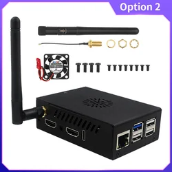 Orange Pi Metal Case with Cooling Options and Heat Dissipation Features (Option 2)