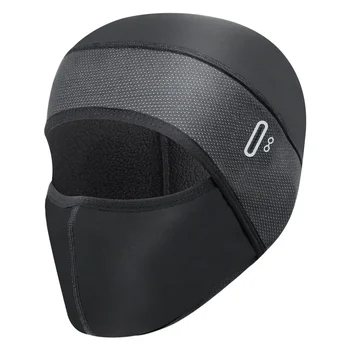 Winter warm riding mask motorcycle bike cap. Polar fleece windproof cap and ski face protection headgear cycling hat mask 6