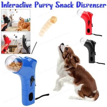 Portable Interactive Treat Dispenser Dog Food Training Equipment Launcher Gun Pet Snack Feeder Accessories Tool Supplies Product 1