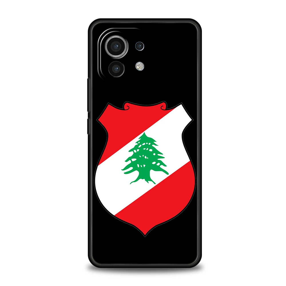 Beirut Lebanon Flag Soft Phone Case Cover